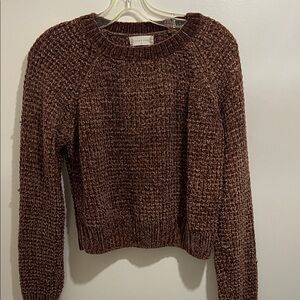 Brown Knit Sweater